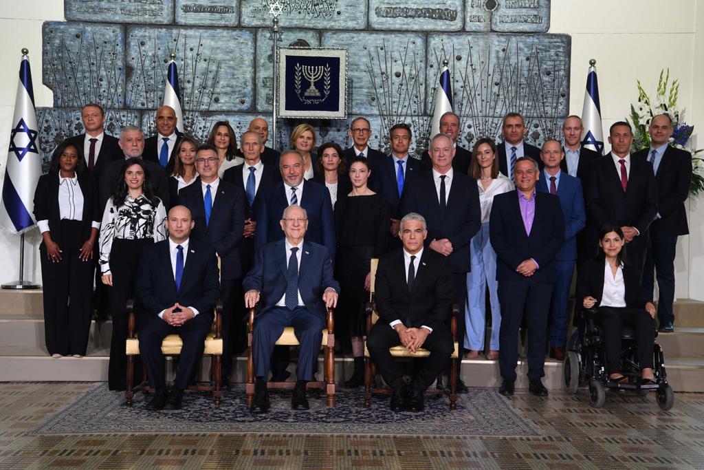 The new government of Israel, headed by PM Naftali Bennett